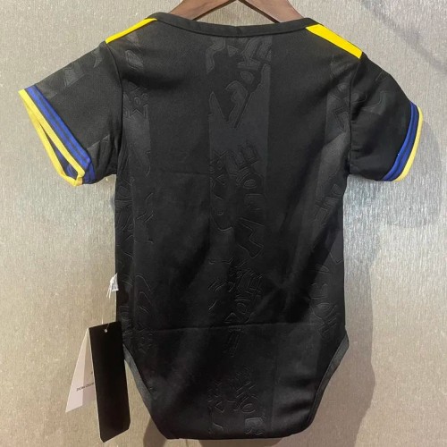 2025-26  Manchester United Third Away Baby Infant Crawl Suit