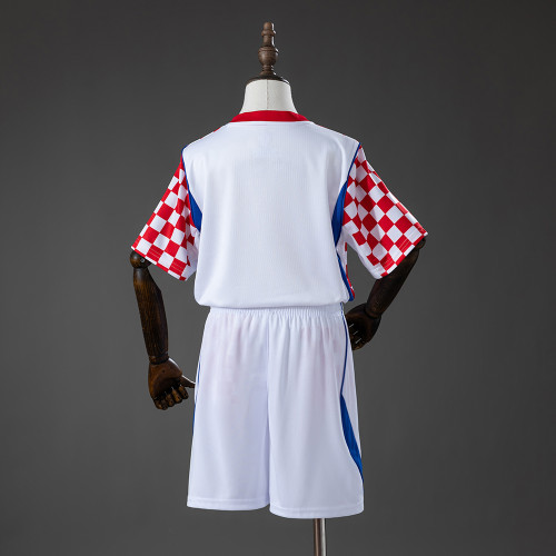 2026 Croatia Home Kids Kits Jersey