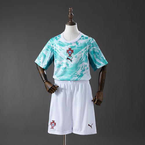 2026 Portugal Away Kids Kits Jersey