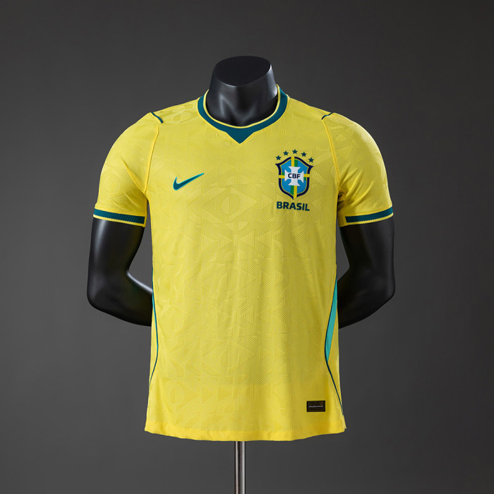 2026 Brazil Home Player Version Soccer Jersey