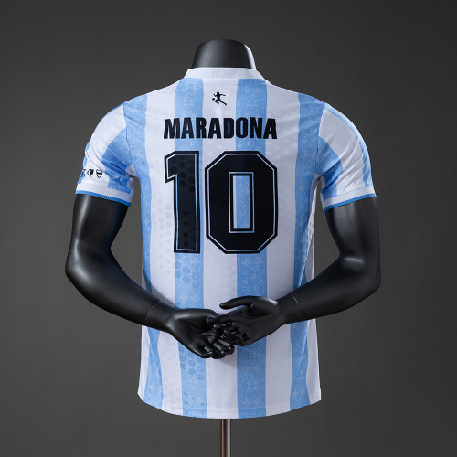 2026 Argentina Maradona 10# Special Edition Player Version Soccer Jersey