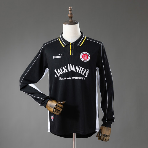 1999-2000 ST PAULI Away Long Retro Soccer Jersey