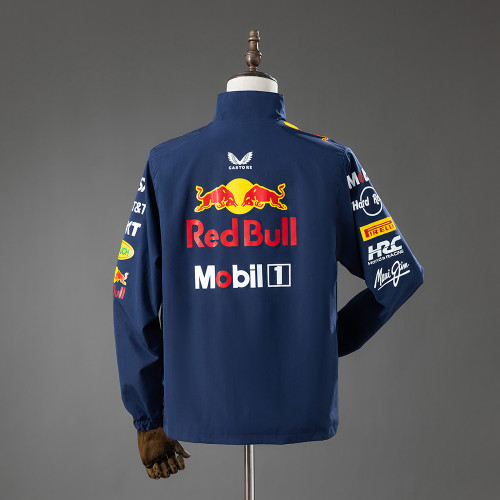 2026 Red Bull Racing F1 Navy Blue Windbreaker