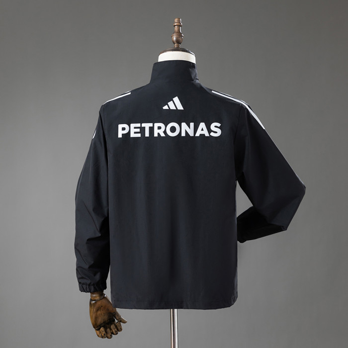 2026 Mercedes-AMG Petronas F1 Black Windbreaker