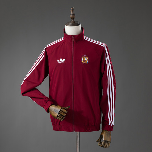 2026 Spain Red Training Windbreaker