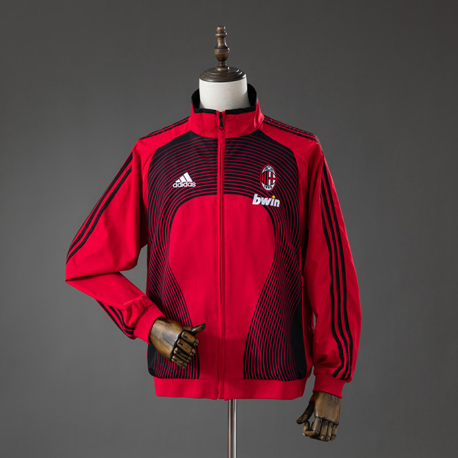 2006-07 AC Milan Retro Red Training Windbreaker