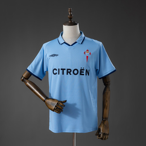 2001-2002 Celta de Vigo Home UEFA Cup Retro Jersey