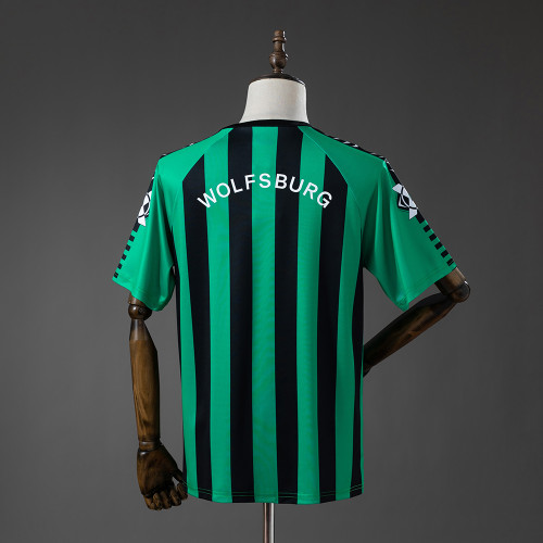 1995-1996 Wolfsburg Away Retro Soccer Jersey