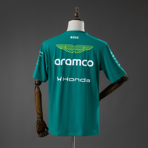 2026 F1 Aston Martin T-Shirts Racing Suit (圆领)