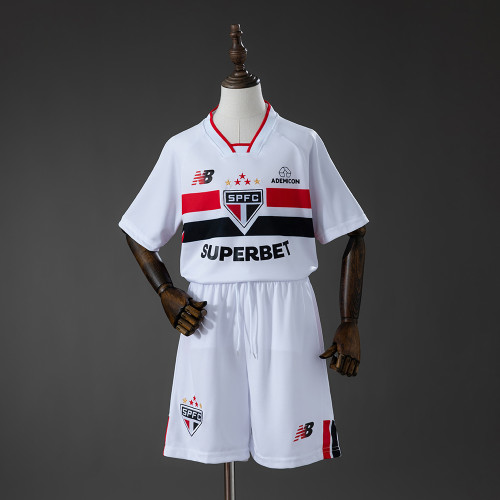 2026-27 Sao Paulo Home Kids Kit Jersey
