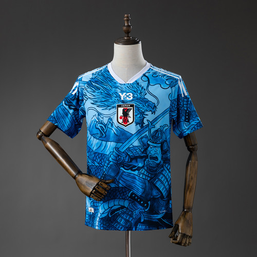 2026 Japan Y-3 Samurai Blue Soccer Jersey