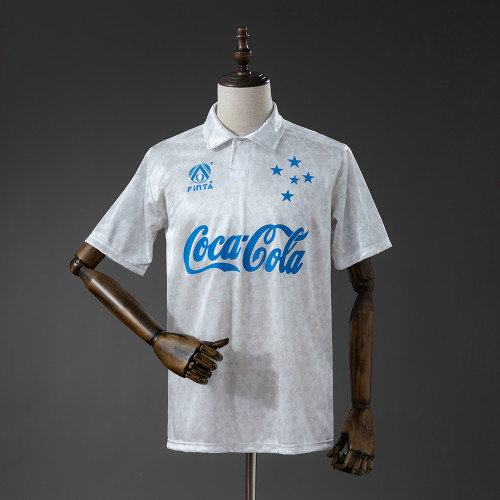 1993-94 Cruzeiro Away Retro Soccer Jersey