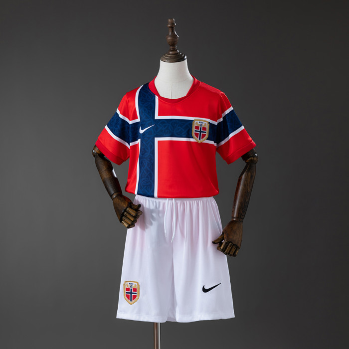 2026 Norway Home Kids Kit Jersey