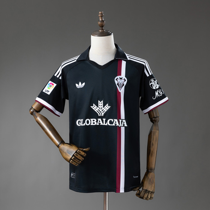 2025-26 Albacete Retro Style Soccer Jersey