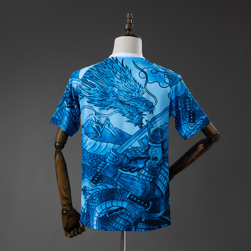2026 Japan Y-3 Samurai Blue Soccer Jersey