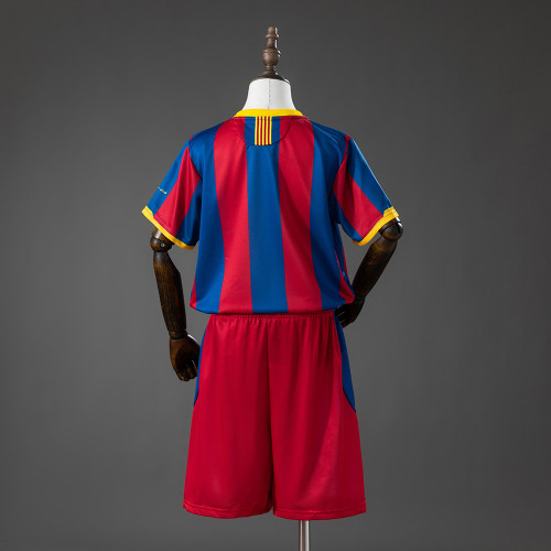 2010-11  Barcelona Home Retro Kids Kit Jersey