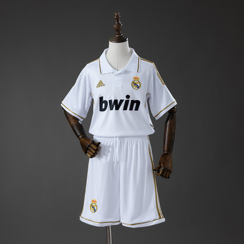 2011-12 Real Madrid Home Retro kids Kit Jersey