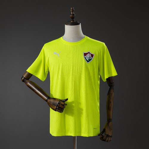 2026-27 Fluminense Neon Yellow Training 4 Kit T-Shirt