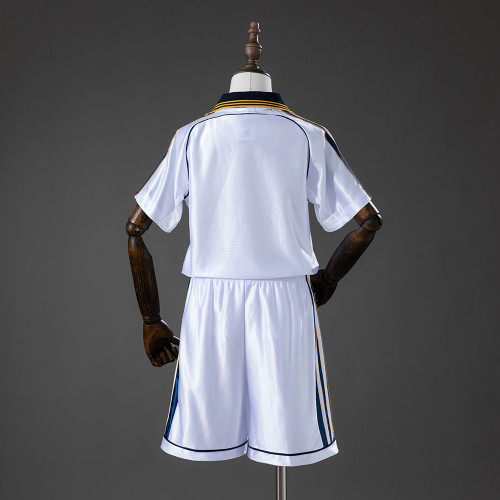 1999-2001 Real Madrid Home Retro Kids Kit Jersey