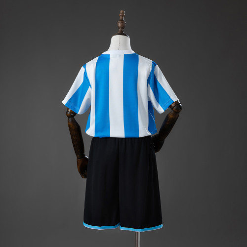 1986 Argentina Home Retro Kids Kit Jersey