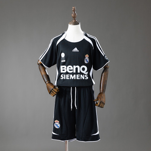 2006-07 Real Madrid Third Away Retro Kids Kit Jersey