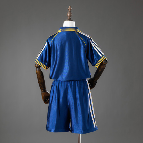 1998-2000 Real Madrid Third Away Retro Kids Kit Jersey