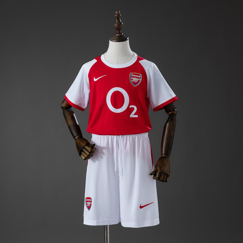 2002-2004 Arsenal Home Retro Kids Kit Jersey