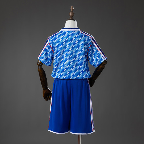 1990-1992 Manchester United Away Retro Kids Kit Jersey