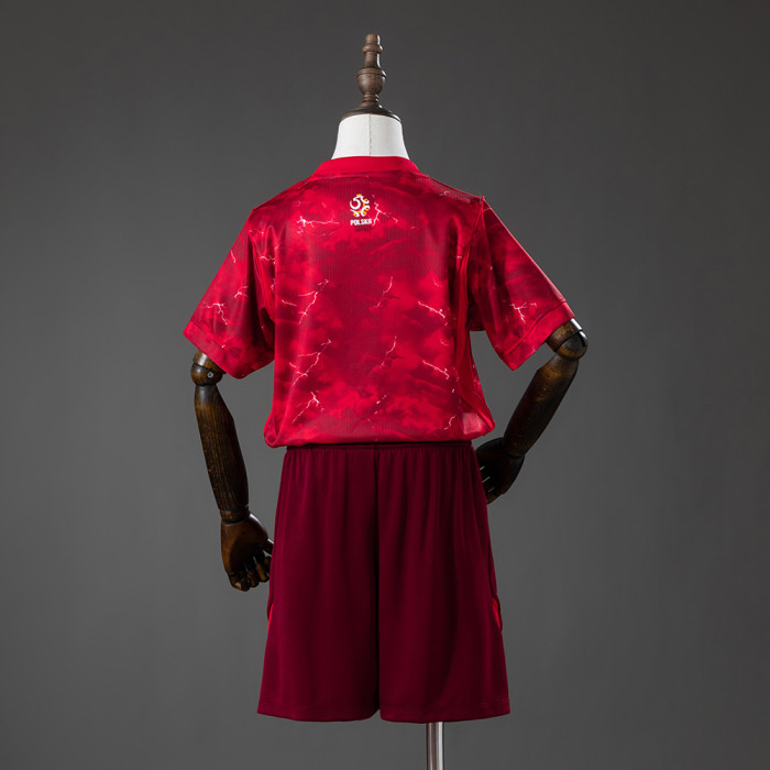 2026 Poland Away Kids Kit Jersey