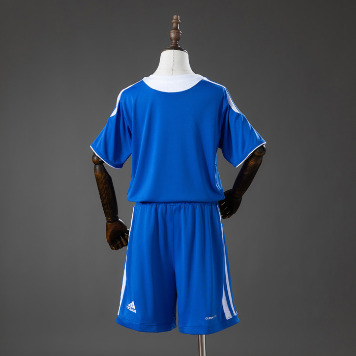 2011-12 Chelsea Home Retro kids Kit Jersey(UEFA Champions League)