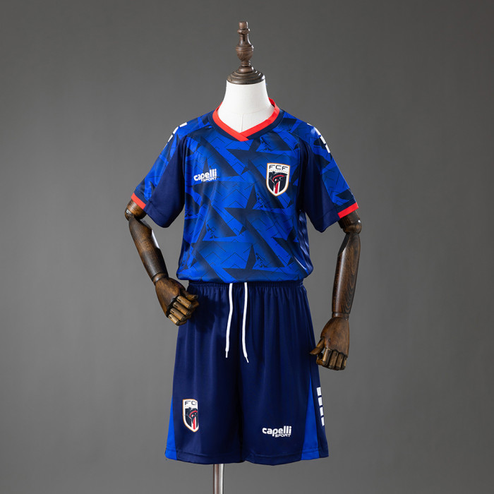 2026 Cabo Verde Home Kids Kit Jersey