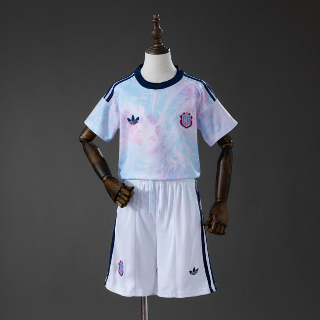 2026 Costa Rica Away Kids Kit Jersey
