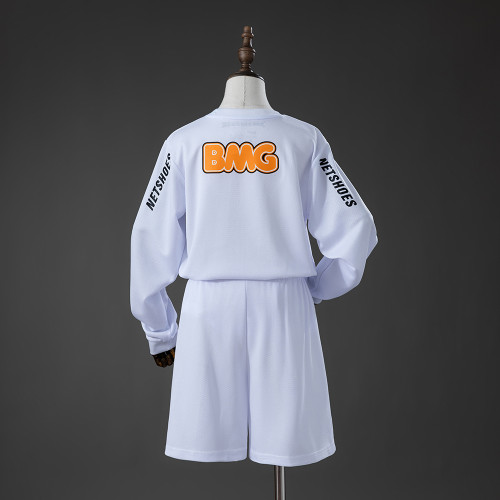 2012-13 Santos FC Home Retro Long Sleeve Kids Kit Jersey