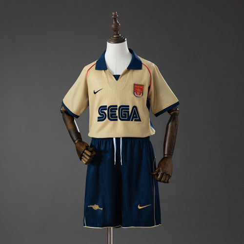 2001-2002 Arsenal Away Retro Kids Kit Jersey