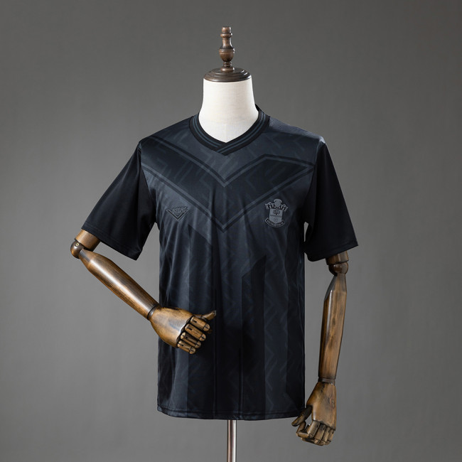 1993-95 Southampton Retro All Black Jersey