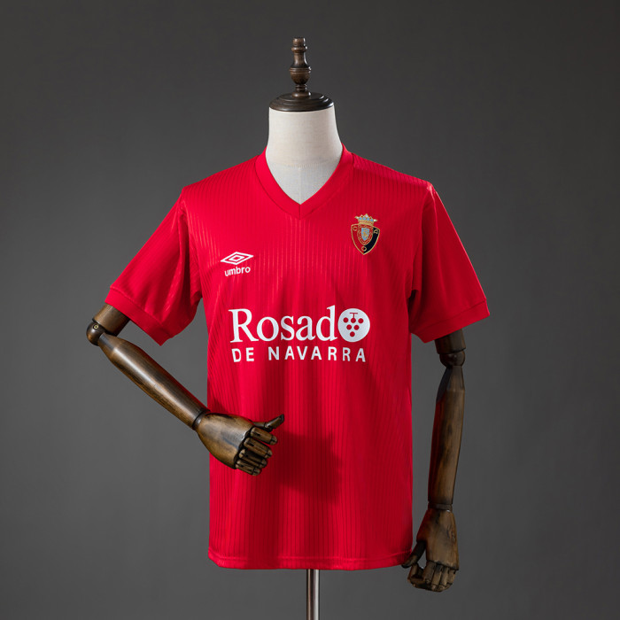 1987-1988 Osasuna Home Retro Soccer Jersey