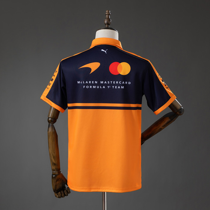 2026 F1 McLaren Orange Racing Suit Polo