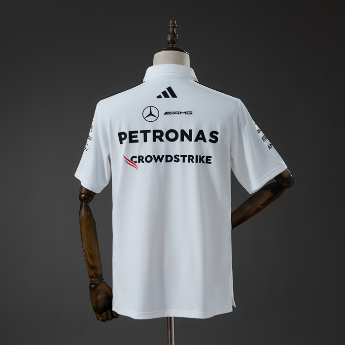 2026 Mercedes-AMG Petronas F1 White Polo