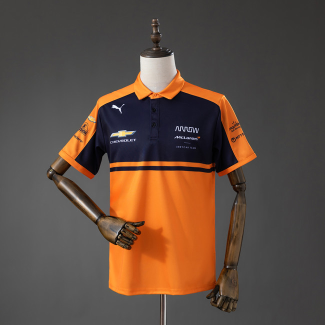2026 F1 McLaren Orange Racing Suit Polo