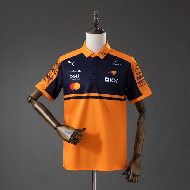 2026 F1 McLaren Orange Racing Suit Polo
