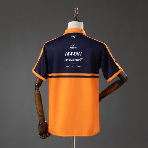 2026 F1 McLaren Orange Racing Suit Polo