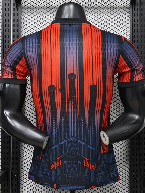 2026-27 Barcelona Red-Blue Special Edition Soccer Jersey