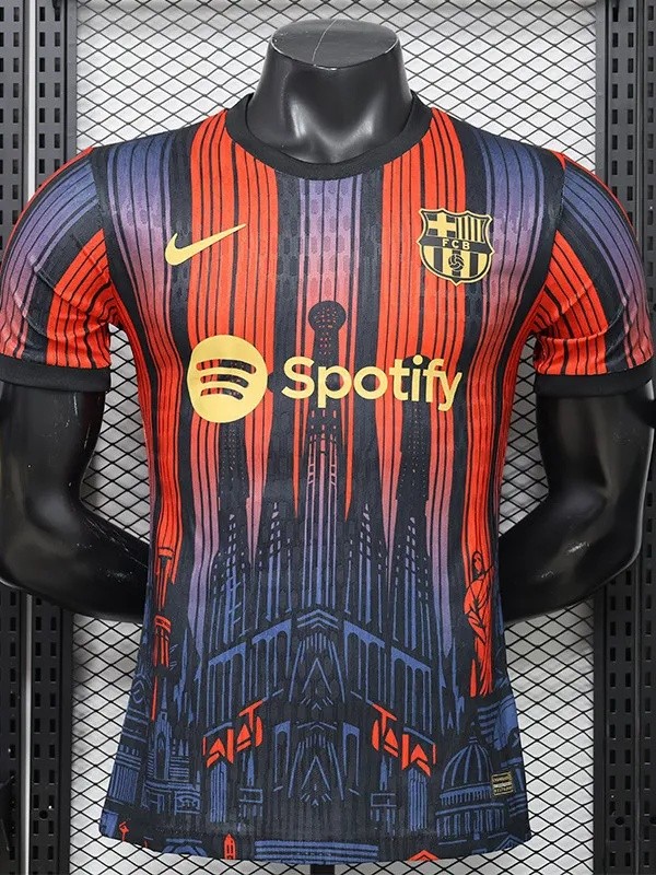 2026-27 Barcelona Red-Blue Special Edition Soccer Jersey