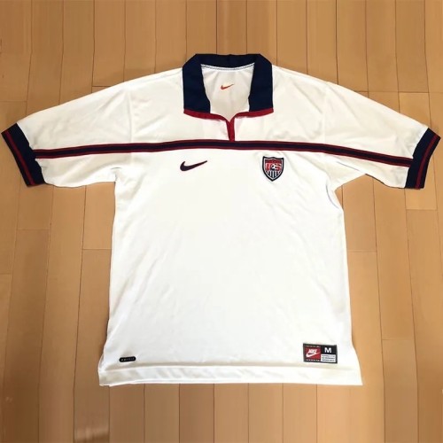 1998 USA Home Retro Soccer Jersey