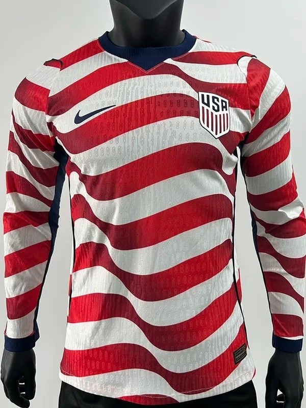 2026-27 USA Home Long Sleeve Soccer Jersey