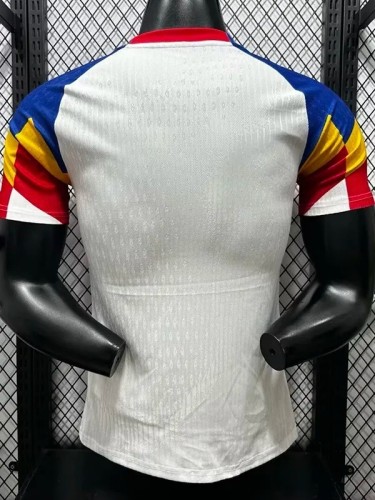 2026-27 Romania Special Edition Blue and White Soccer Jersey