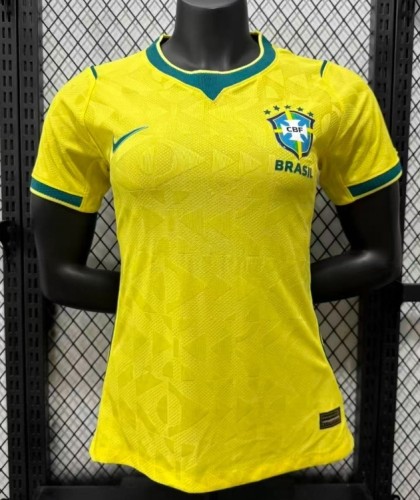 2026-27 Brazil Home Women's Player Version Soccer Jersey