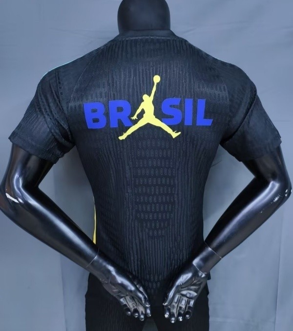 2026-27 Brazil Black Player Version Soccer Jersey