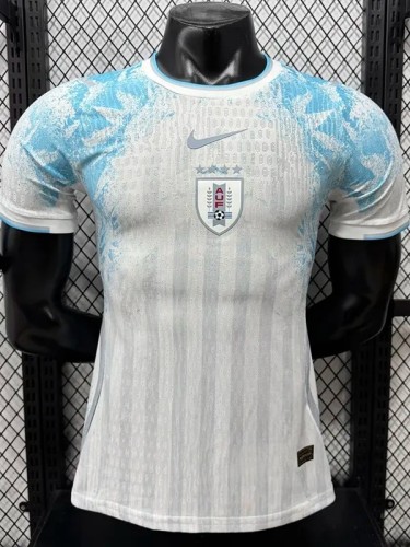 2026-27 Uruguay Special Edition White-Blue Soccer Jersey