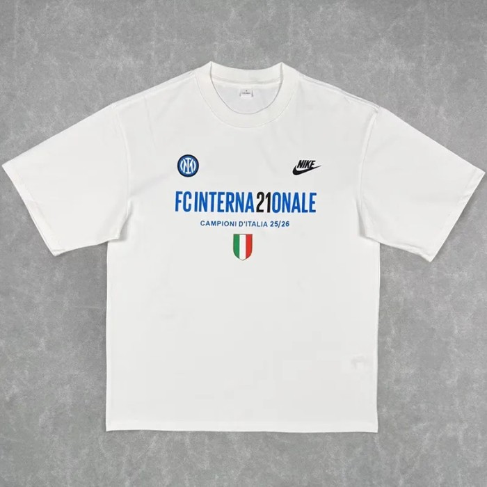 2025-26 Inter Milan White T-Shirt